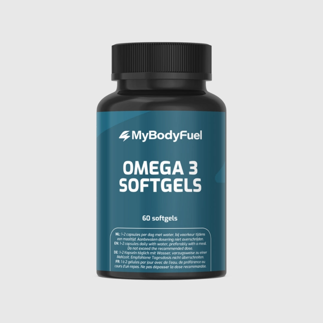 MyBodyFuel Omega 3 Softgels pot – 60 capsules visolie met EPA en DHA
