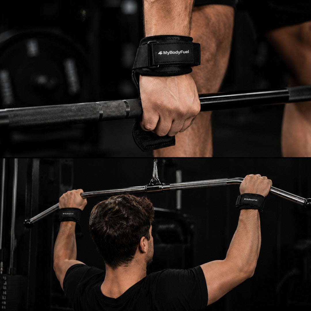Lifting Grips van Leer - Zwart
