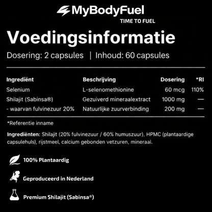 Shilajit 500 mg - 60 capsules