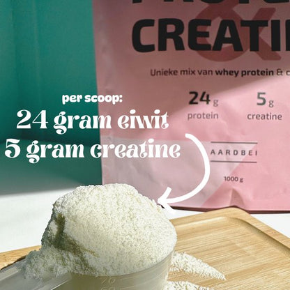 Whey Protein & Creatine - Aardbei