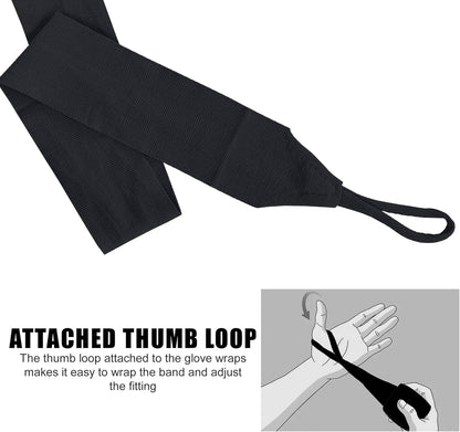 Boxing Wraps - Zwart