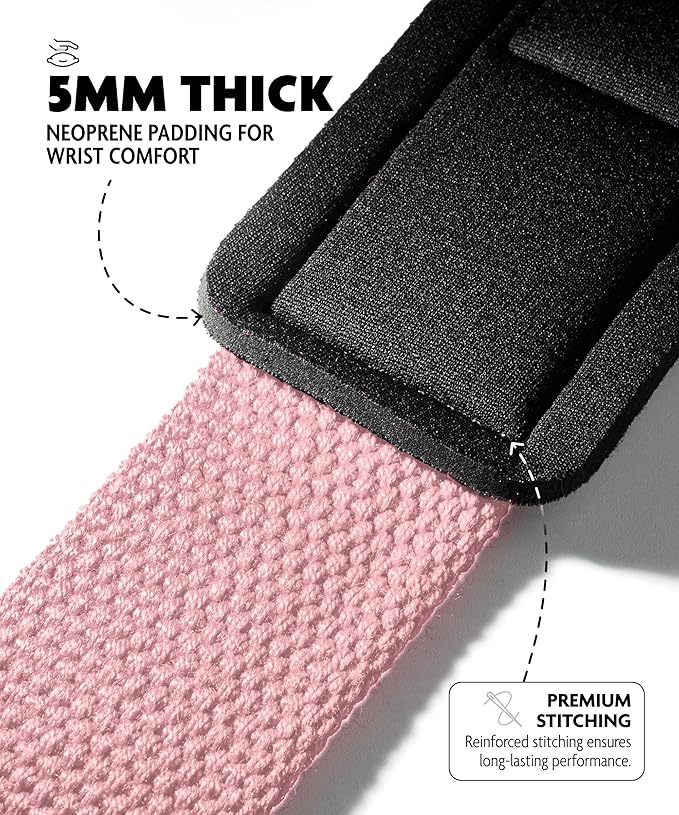 Lifting Straps - Roze