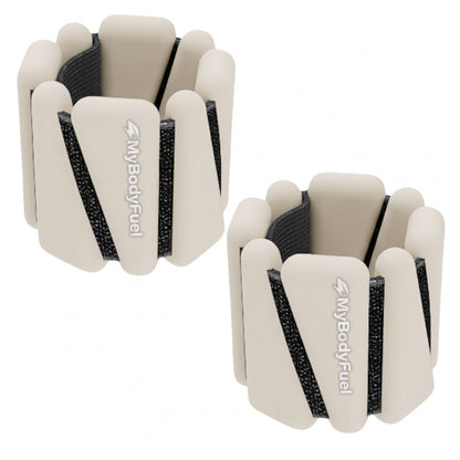 Beige enkel en pols gewichten