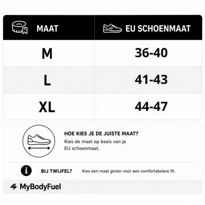 Enkelbrace met compressie