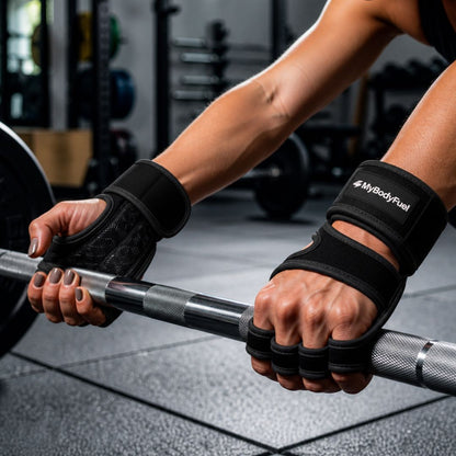 Fitness Grip Handschoenen - Zwart