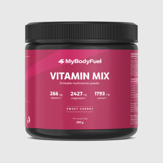 MyBodyFuel Vitamin Mix Sweet Cherry 300g – multivitamine drankpoeder met frisse kersensmaak