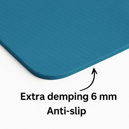 Yoga Mat 6 mm - Blauw