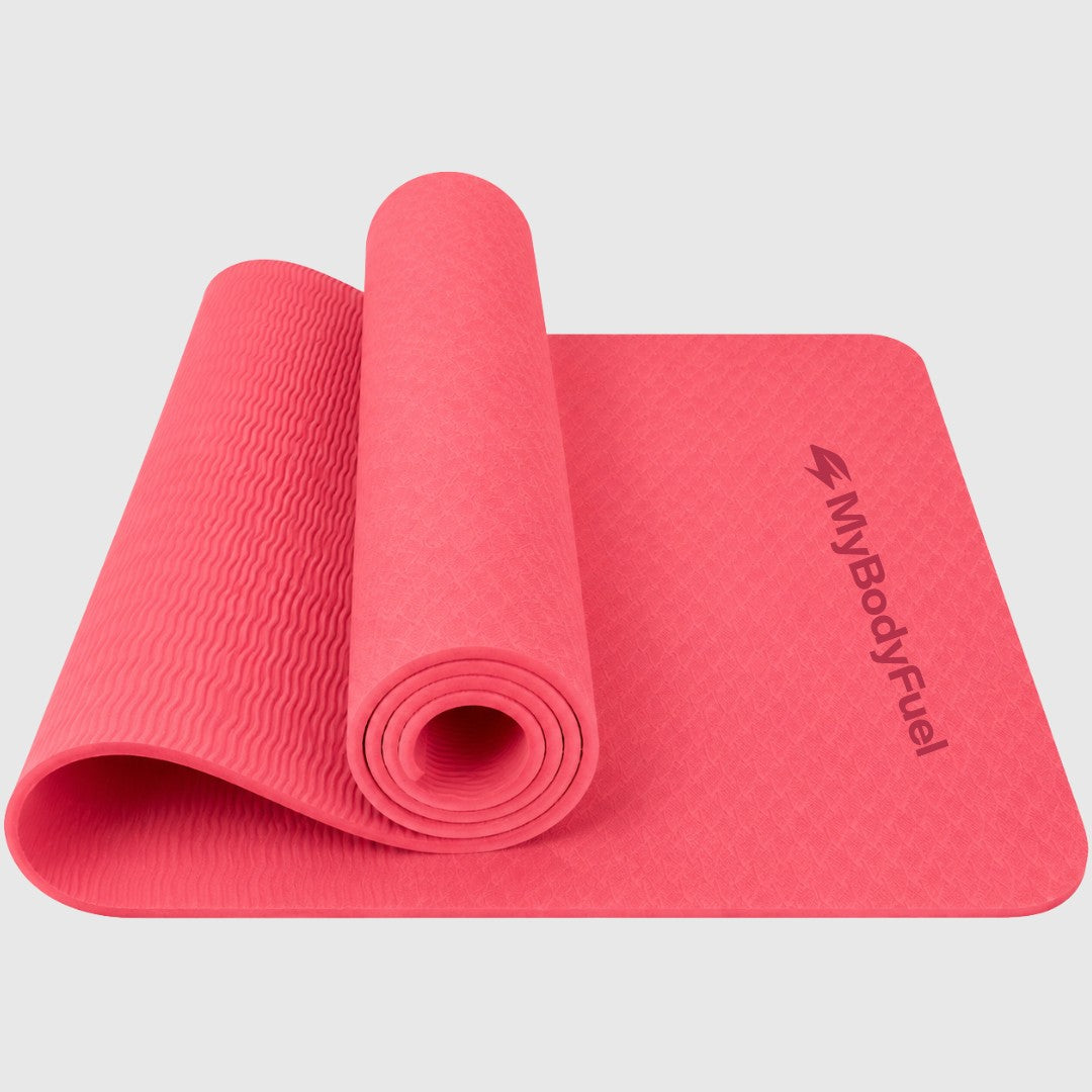 Yoga_matten_donkerroze