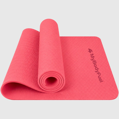 Yoga_matten_donkerroze