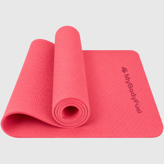 Yoga_matten_donkerroze