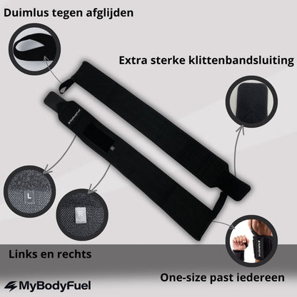 Wrist Wraps - Zwart