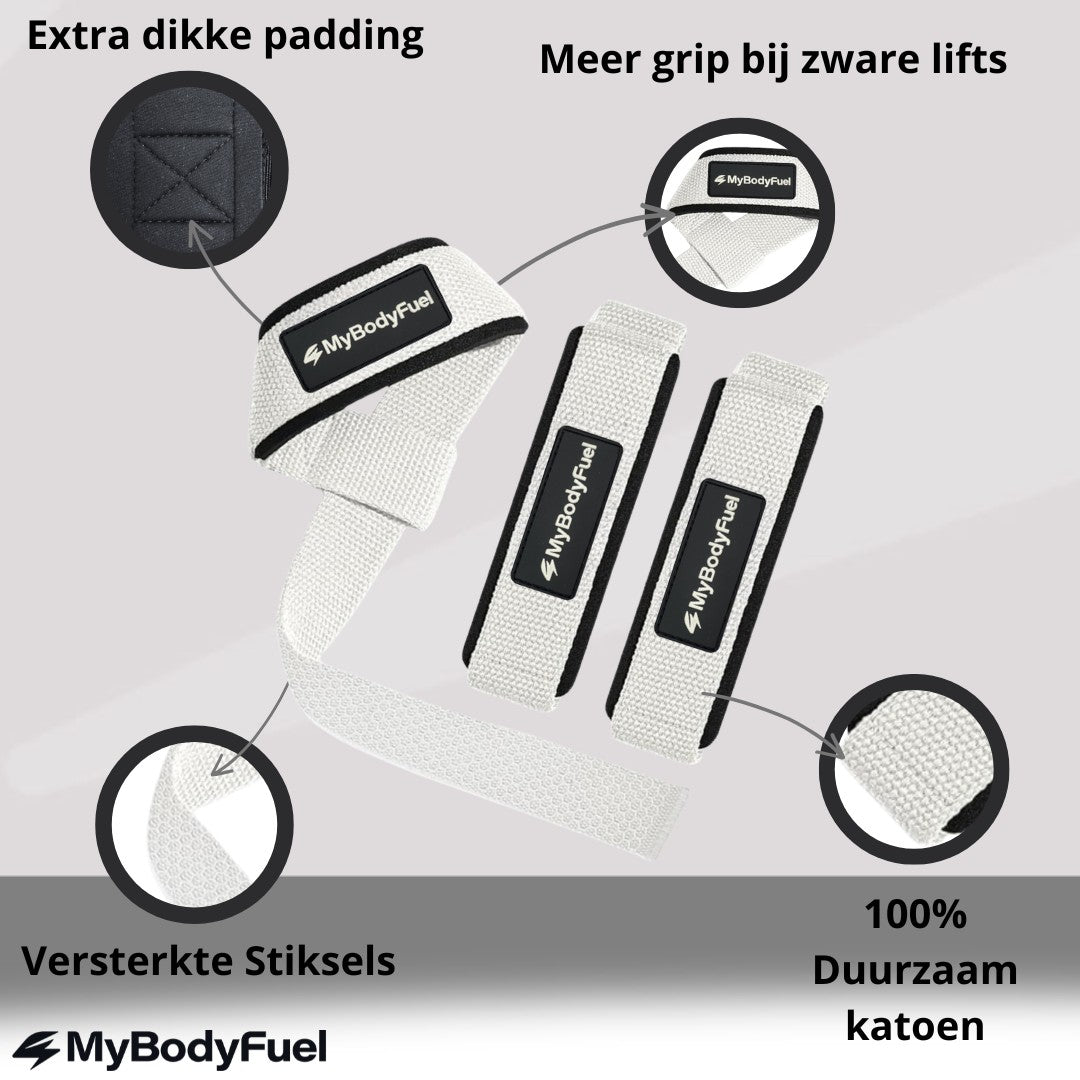 Lifting Straps - Wit