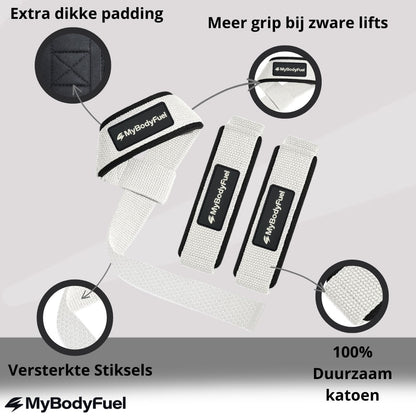 Lifting Straps - Wit