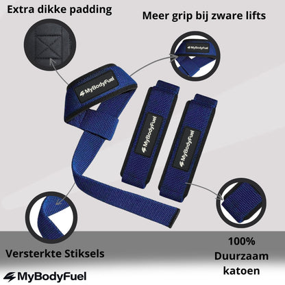 Lifting Straps - Blauw