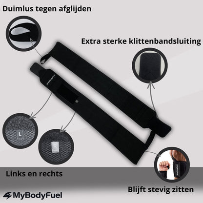 Wrist Wraps - Zwart