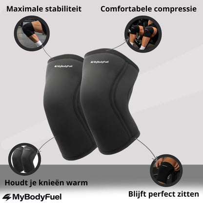 Knee Sleeves 7 mm - Zwart